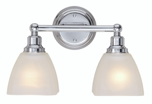 Bradley 2 Light Vanity in Chrome (26602-CH)