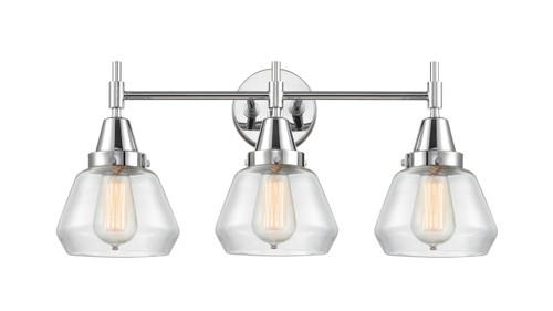 Fulton - 3 Light - 25 inch - Polished Chrome - Bath Vanity Light (447-3W-PC-G172)
