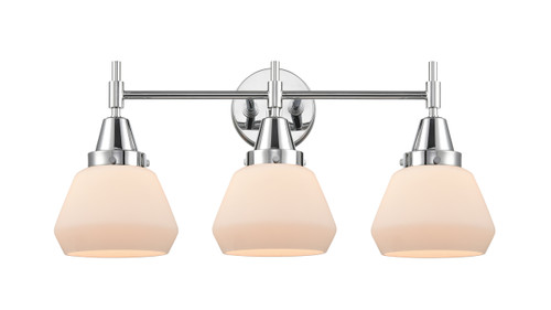 Fulton - 3 Light - 25 inch - Polished Chrome - Bath Vanity Light (447-3W-PC-G171)