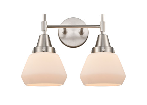 Fulton - 2 Light - 16 inch - Satin Nickel - Bath Vanity Light (447-2W-SN-G171-LED)