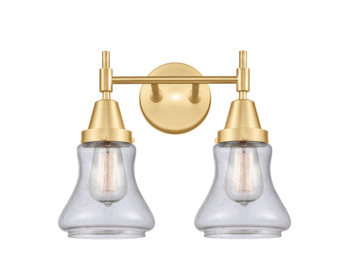 Bellmont - 2 Light - 15 inch - Satin Gold - Bath Vanity Light (447-2W-SG-G194-LED)