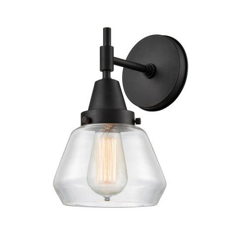 Fulton - 1 Light - 7 inch - Matte Black - Sconce (447-1W-BK-G172)