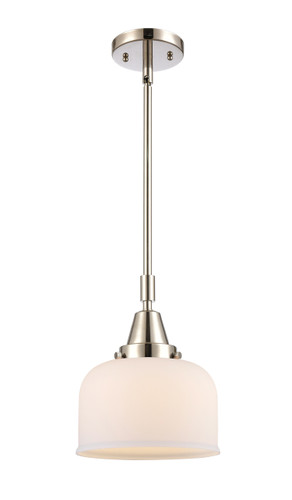 Bell - 1 Light - 8 inch - Polished Nickel - Mini Pendant (447-1S-PN-G71)