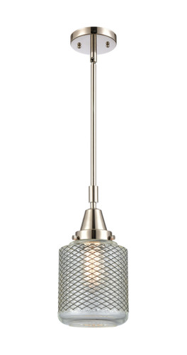 Stanton - 1 Light - 6 inch - Polished Nickel - Mini Pendant (447-1S-PN-G262)