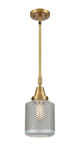 Stanton - 1 Light - 6 inch - Brushed Brass - Mini Pendant (447-1S-BB-G262)