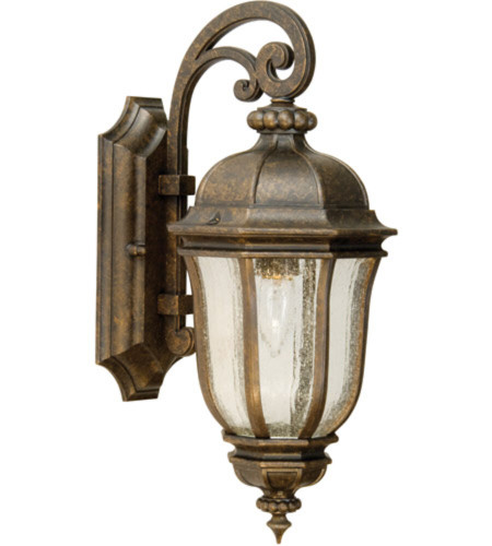 Harper 1 Light Outdoor Wall Lantern In Peruvian Bronze (Z3304-PRO)