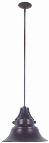 Union 1 Light Large Outdoor Pendant in Oiled Bronze Gilded (Z4421-OBG)