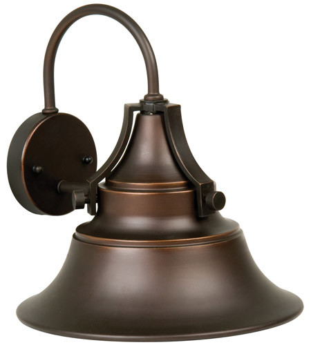 Union 1 Light Outdoor Wall Lantern In Oiled Bronze Gilded (Z4424-OBG)