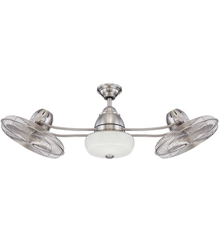 48" Bellows Ii Ceiling Fan in Brushed Polished Nickel (BW248BNK6)