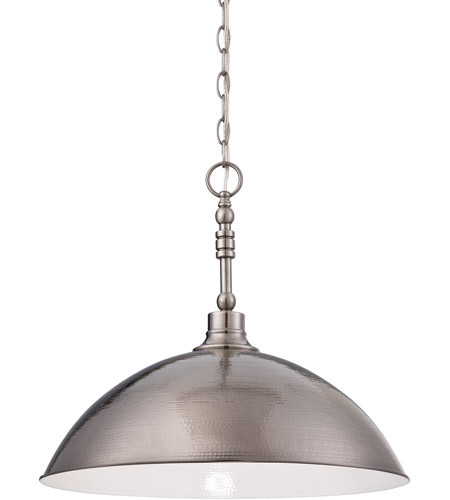 Timarron 1 Light Large Pendant in Antique Nickel (35993-AN)