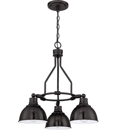 Timarron 3 Light Down Chandelier In Aged Bronze Brushed (35923-ABZ)