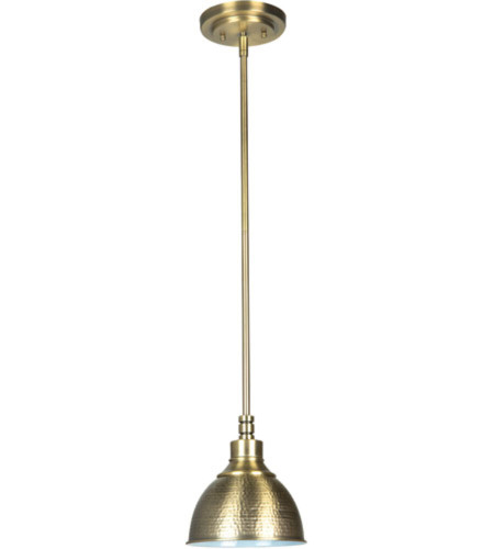 Timarron 1 Light Mini Pendant In Legacy Brass (35991-LB)