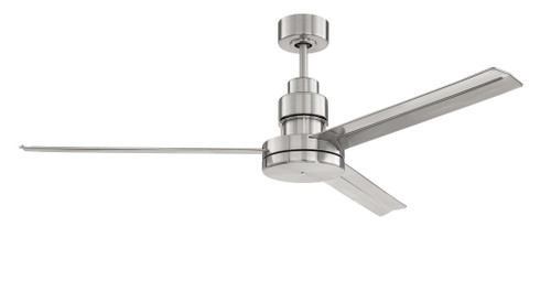 54" Mondo Ceiling Fan in Brushed Polished Nickel (MND54BNK3)