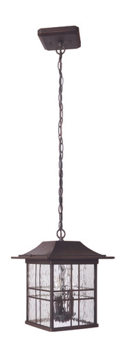 Dorset 3 Light Outdoor Pendant in Aged Bronze Brushed (Z7821-ABZ)
