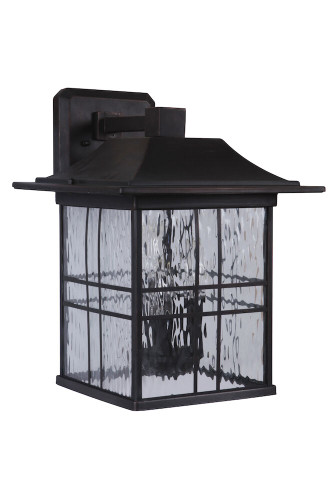 Dorset 3 Light Outdoor Wall Lantern In Aged Bronze Brushed (Z7824-ABZ)