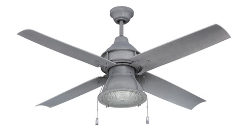 52" Port Arbor Ceiling Fan in Aged Galvanized (PAR52AGV4)