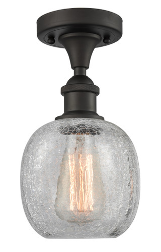 Belfast - 1 Light - 6 inch - Oil Rubbed Bronze - Semi-Flush Mount (516-1C-OB-G105-LED)