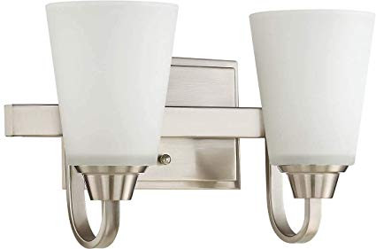 Grace 2 Light Vanity in Brushed Polished Nickel (41902-BNK)