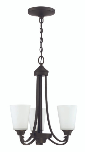 Grace 3 Light Chandelier In Espresso (41923-ESP)