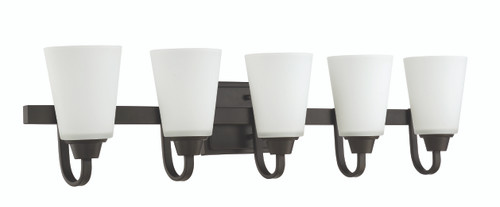Grace 5 Light Vanity Light In Espresso (41905-ESP)