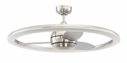 36" Anillo Ceiling Fan in Brushed Polished Nickel (ANI36BNK3)