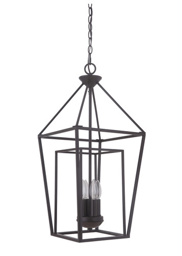 Hudson 4 Light Small Foyer In Oiled Bronze (45834-OB)