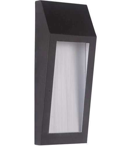 Wedge 1 Light Small LED Outdoor Pocket Sconce in Oiled Bronze Outdoor (Z9302-OBO-LED)
