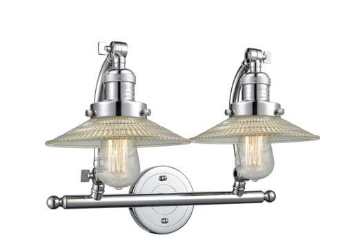 Halophane - 2 Light - 18 inch - Polished Chrome - Bath Vanity Light (515-2W-PC-G2)