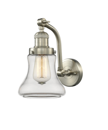 Bellmont - 1 Light - 7 inch - Brushed Satin Nickel - Sconce (515-1W-SN-G192-LED)