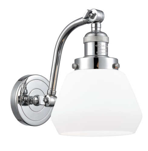 Fulton - 1 Light - 7 inch - Polished Chrome - Sconce (515-1W-PC-G171-LED)