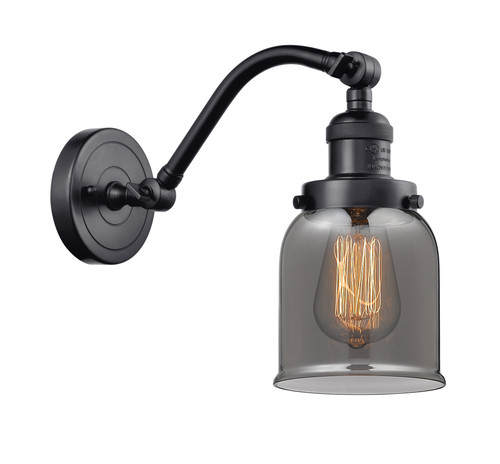 Bell - 1 Light - 5 inch - Matte Black - Sconce (515-1W-BK-G53-LED)