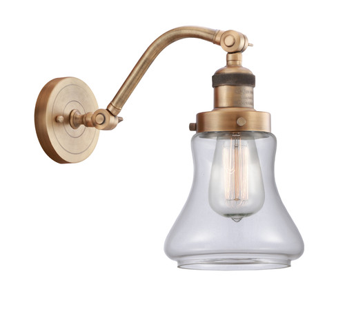 Bellmont - 1 Light - 7 inch - Brushed Brass - Sconce (515-1W-BB-G192-LED)