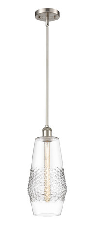 Windham - 1 Light - 7 inch - Brushed Satin Nickel - Mini Pendant (516-1S-SN-G682-7-LED)