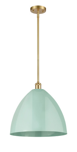 Plymouth - 1 Light - 16 inch - Satin Gold - Pendant (516-1S-SG-MBD-16-SF)