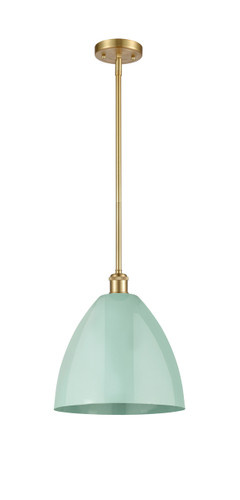 Plymouth - 1 Light - 12 inch - Satin Gold - Pendant (516-1S-SG-MBD-12-SF)