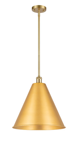 Berkshire - 1 Light - 16 inch - Satin Gold - Pendant (516-1S-SG-MBC-16-SG-LED)