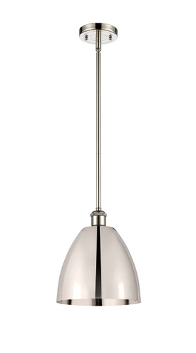 Bristol - 1 Light - 9 inch - Polished Nickel - Pendant (516-1S-PN-MBD-9-PN-LED)