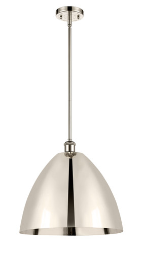 Bristol - 1 Light - 16 inch - Polished Nickel - Pendant (516-1S-PN-MBD-16-PN-LED)