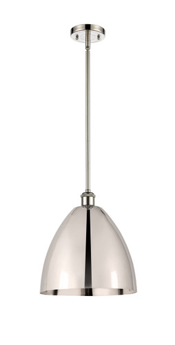 Bristol - 1 Light - 12 inch - Polished Nickel - Pendant (516-1S-PN-MBD-12-PN-LED)