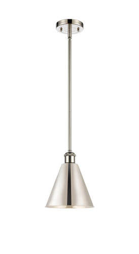 Berkshire - 1 Light - 8 inch - Polished Nickel - Pendant (516-1S-PN-MBC-8-PN)