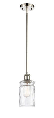 Candor - 1 Light - 5 inch - Polished Nickel - Mini Pendant (516-1S-PN-G352-LED)