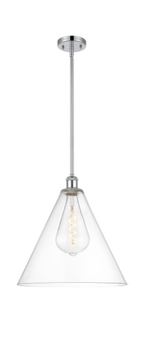 Berkshire - 1 Light - 16 inch - Polished Chrome - Pendant (516-1S-PC-GBC-162-LED)