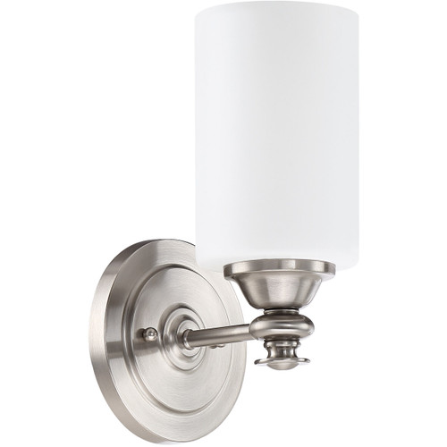 Dardyn 1 Light Wall Sconce in Brushed Polished Nickel (49801-BNK)