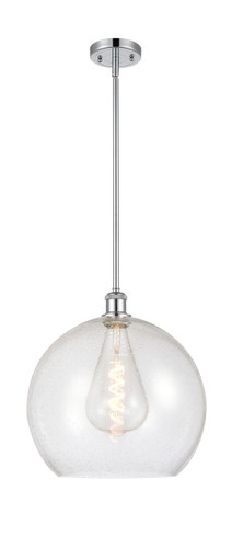 Athens - 1 Light - 14 inch - Polished Chrome - Pendant (516-1S-PC-G124-14)