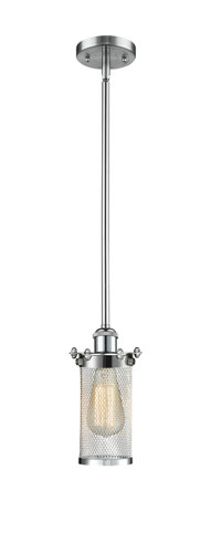 Bleecker - 1 Light - 4 inch - Polished Chrome - Mini Pendant (516-1S-PC-CE219-LED)