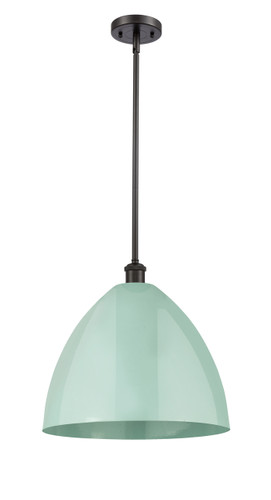 Plymouth - 1 Light - 16 inch - Oil Rubbed Bronze - Pendant (516-1S-OB-MBD-16-SF-LED)