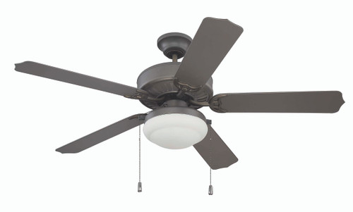 52" Enduro Plastic With Light Kit Ceiling Fan in Espresso (END52ESP5PC1)