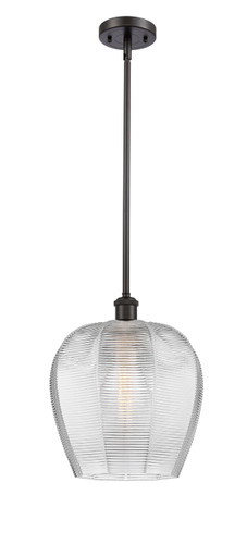 Norfolk - 1 Light - 12 inch - Oil Rubbed Bronze - Mini Pendant (516-1S-OB-G462-12)