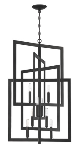 Portrait 8 Light Foyer in Espresso (44938-ESP)