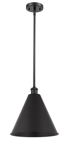 Berkshire - 1 Light - 16 inch - Matte Black - Pendant (516-1S-BK-MBC-16-BK-LED)